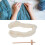 Wooden Drop Spindle Professional DIY Yarn Spinning 12