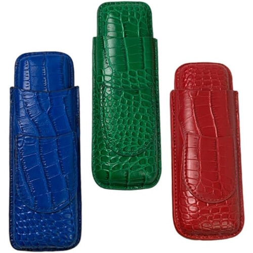 Cigar Travel Case for 2 Leather Cigar Travel Case Cigar Humidor Accessories 2