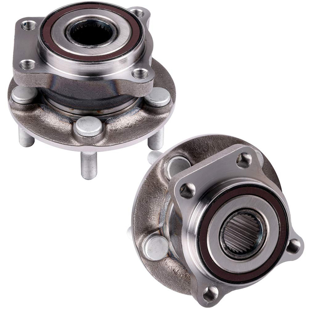 Front 5 Lugs Wheel Bearing And Hub Assembly For 20052014 Legacy 20052014 Outback Wheel Hub Bearings W/Abs 513220 689788497259