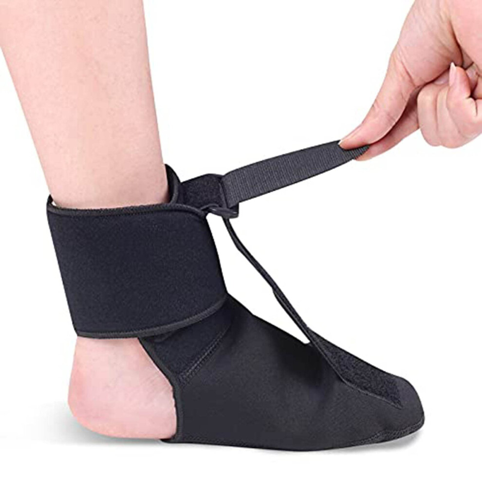 Ankle Stabilizer, Drop Foot Brace Orthosis Ankle Brace Support, Adjustable Ankle Foot Orthosis