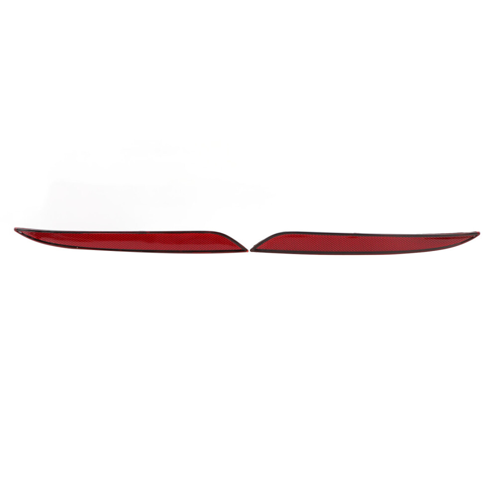 1 Pair Rear Bumper Reflector 1077406Â00ÂF Rear Red 9121376764936