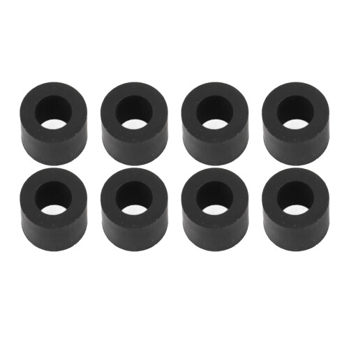 8PCS Rubber Wheel Mat Guide Rubber Roller