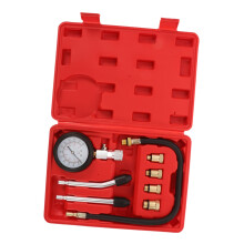 Precision Engine Compression Gauge Automotive Motorcycle Kit Compact Pressure Measurement Tool
