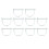 10Pcs Safety Coupler Pin with Anti Lost Chain 6 X 2
