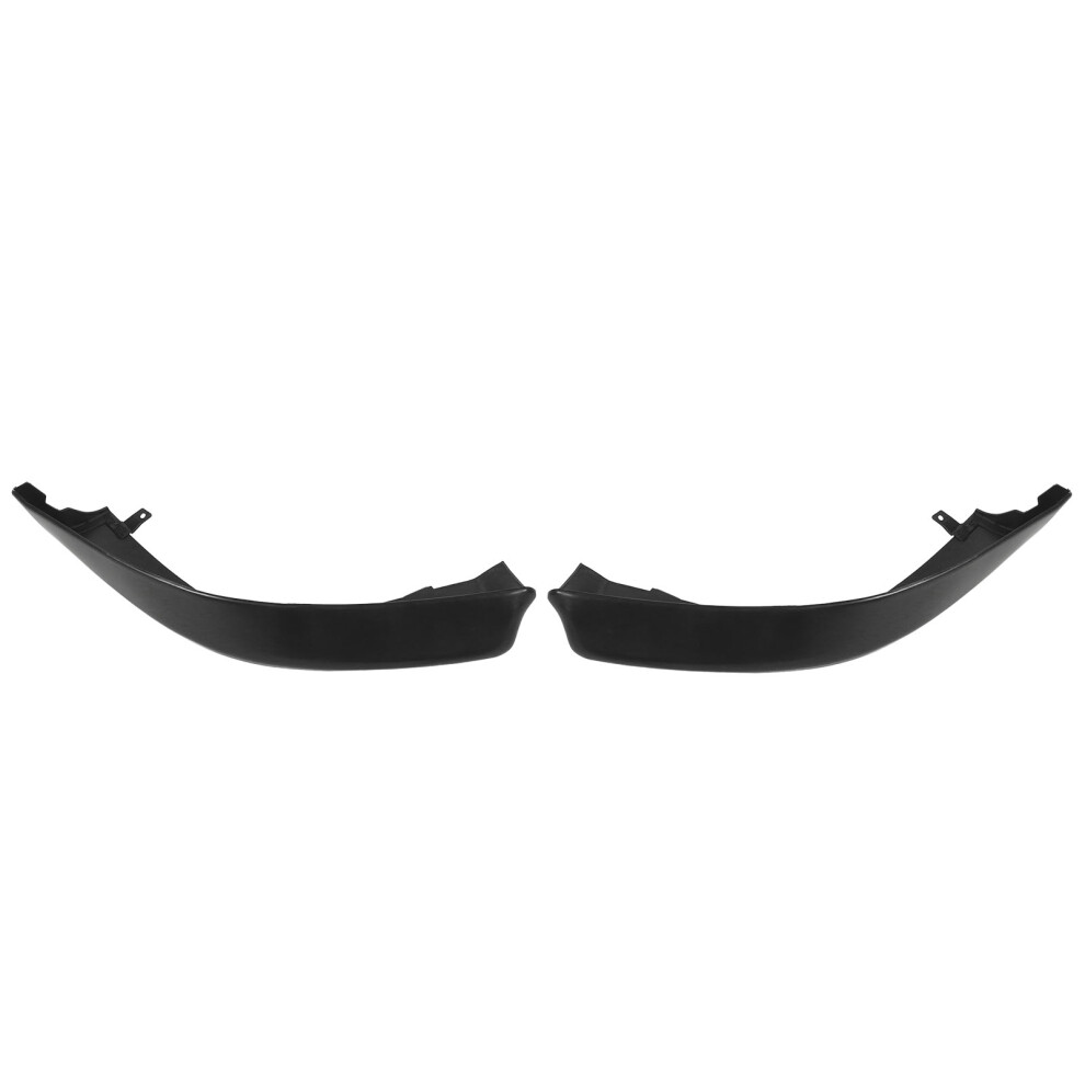 2Pcs Front Bumper Corner Spoiler Bumper Black 9121376768552