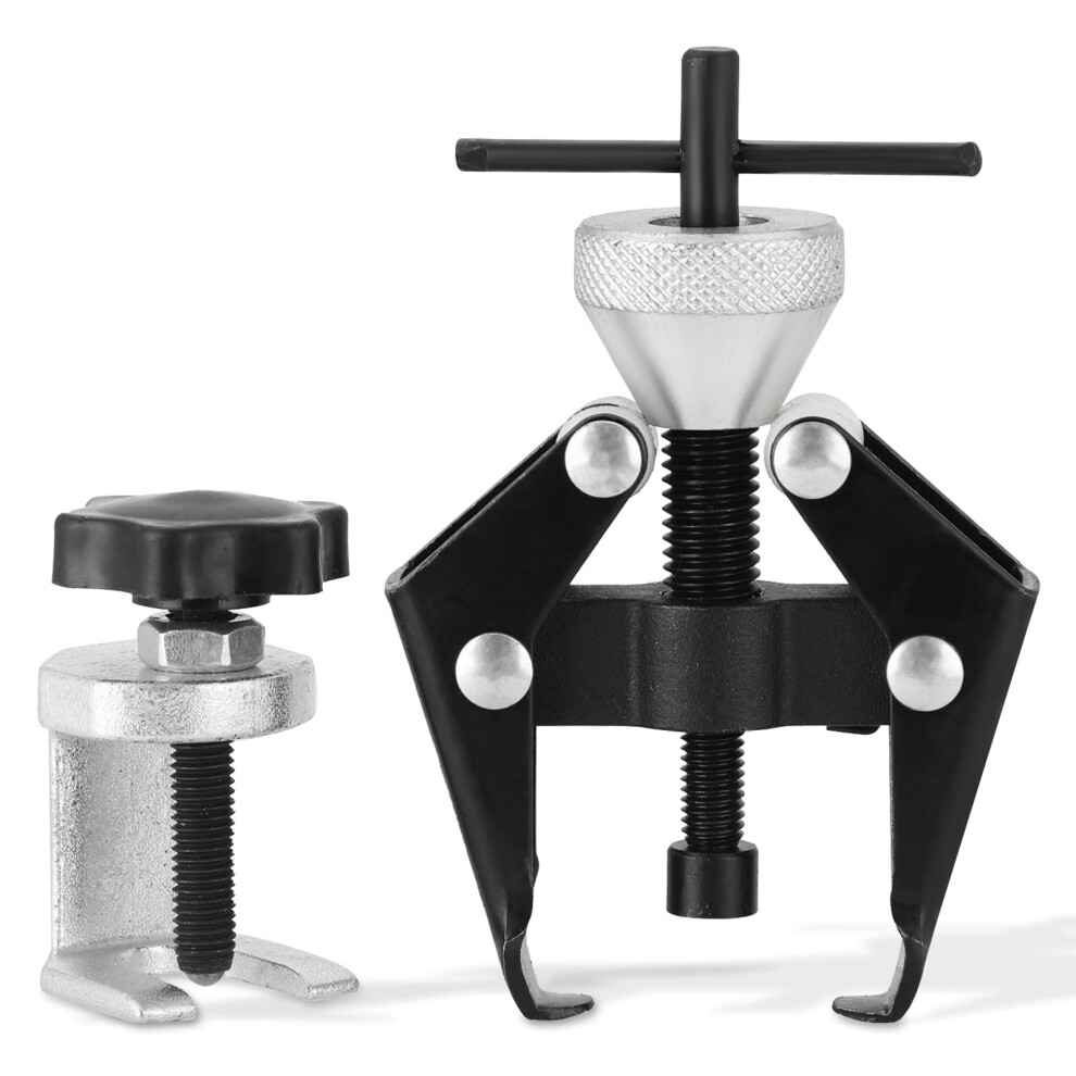 Battery Terminal And Wiper Arm Puller Tools, Windshield Wiper Arm Removal Tool, Heavyduty Arm Battery Terminal Bearing Remover Puller Kit 689788500324