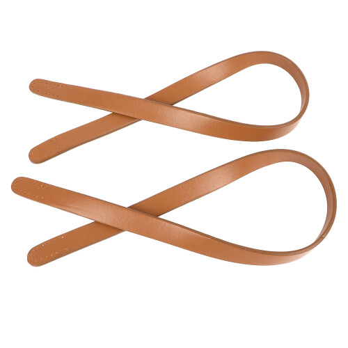 2Pcs Leather Bag Handles 25.6in Long 0.7in Wide 2