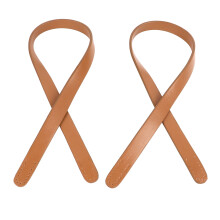 2Pcs Leather Bag Handles 25.6in Long 0.7in Wide