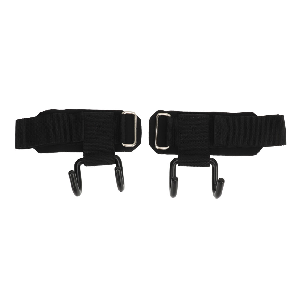 2pcs Weight Lifting Hook Heavy Duty Wrist Wraps-image-OPC-PHZFHCG-NEW