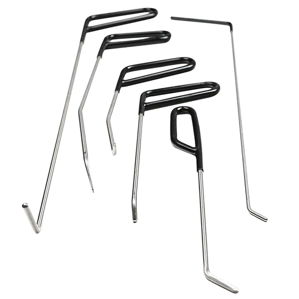 Dr01 Stainless Steel Paintless Dent Repair Rods 6Pack The Car Body Work Tool For Professional And Diy Minor Dents, Door Dings And Hail Damage Removal 689788500966