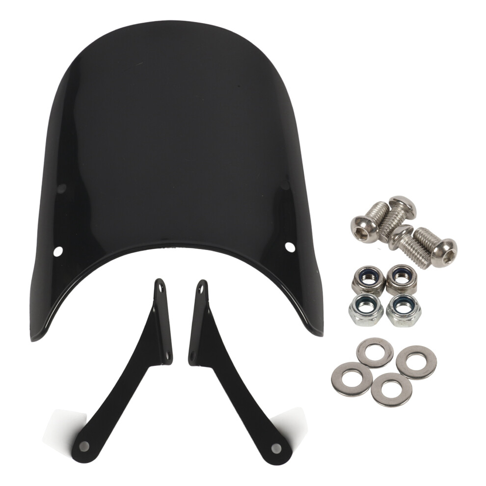 Motorcycle Wind Deflectors Board Pc Windscreen Black 9121376771040