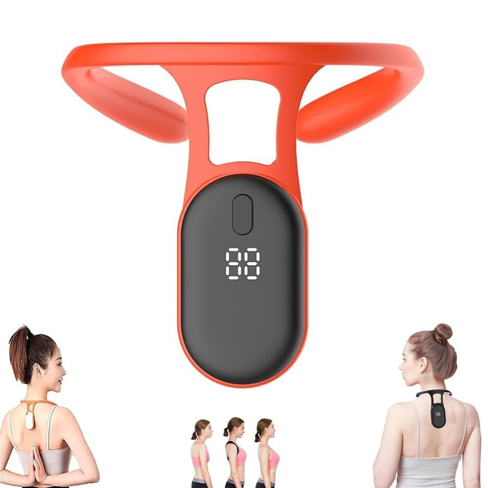 Orange Smart Posture Corrector For Women, Smart Back Support, Hunchback Corrector (Orange)