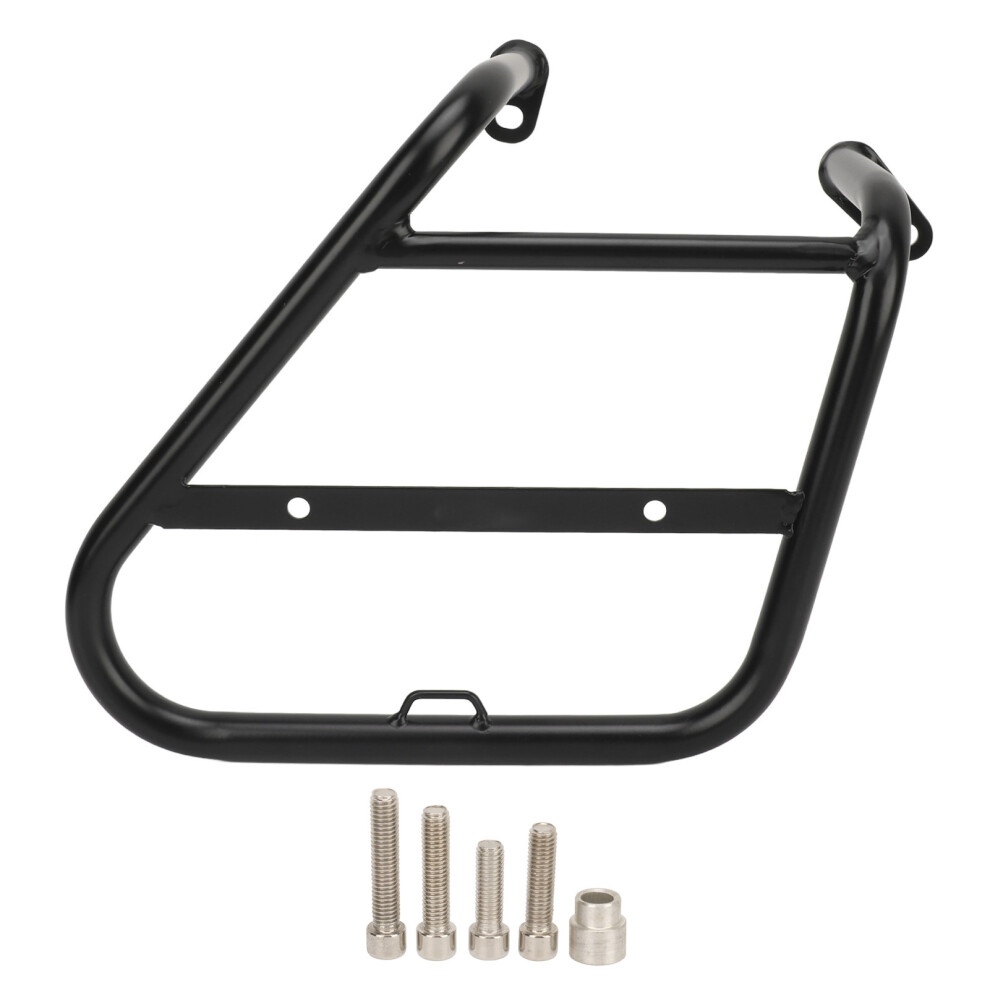 Motorcycle Saddlebag Support Racks Iron Right Side Black 9121376772344