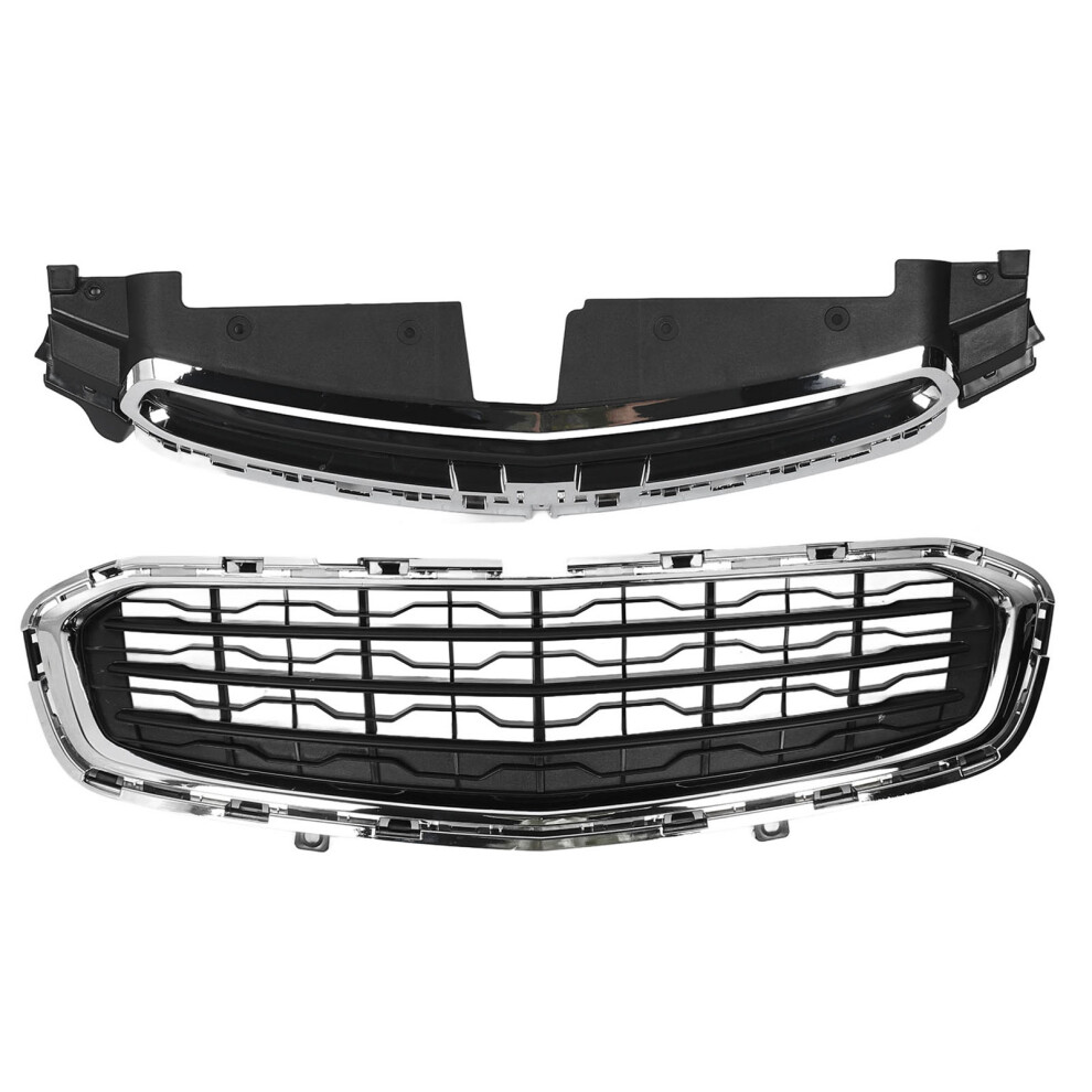 Front Upper Lower Grille Set Chrome 94516090 9121376772849