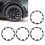 4 Pcs Car Wheel Rim Protectors Hub Rim Protection 11