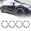 4 Pcs Car Wheel Rim Protectors Hub Rim Protection 12