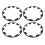 4 Pcs Car Wheel Rim Protectors Hub Rim Protection 5