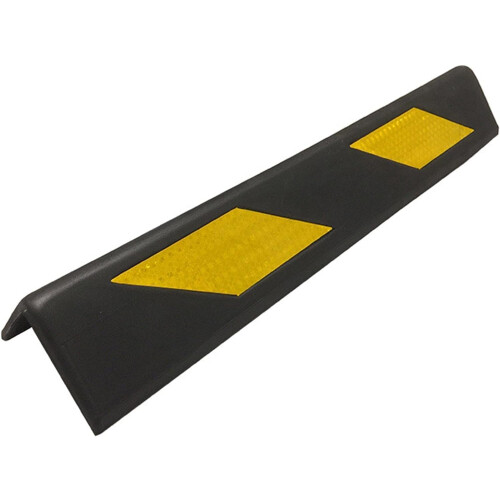 LNNW Garage Wall Protector Foam Wall Column Guard, Garage Wall Guards Edge, Black,8pcs