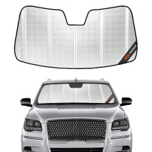 Windshield Sun Shade for 2018 Lincoln Navigator. Front Window Sunshade with Storage Bag