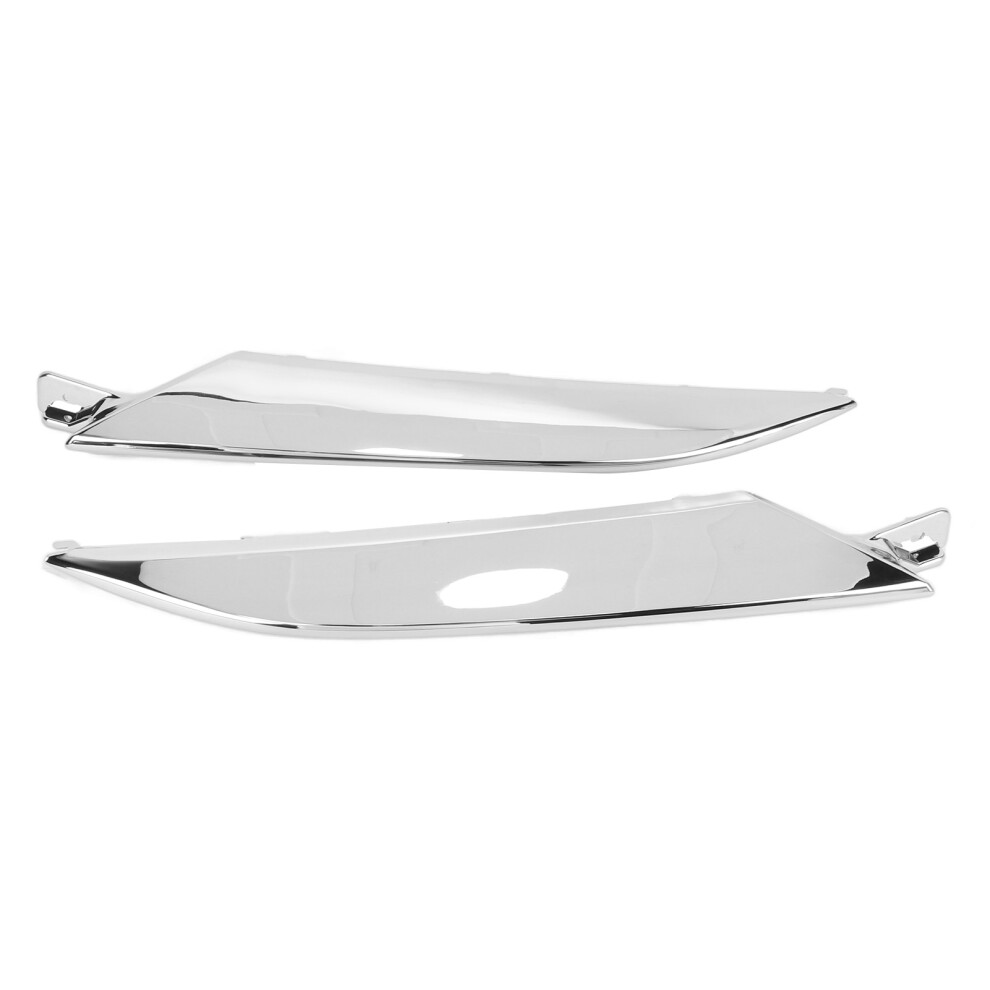 1Pair Headlamp Trim 71163 T7a J01 Electroplated Silver 9121376773785