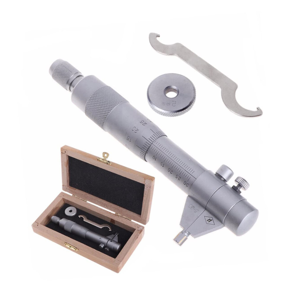 Internal Diameter Tool Inner Diameter Micrometer Screw Micrometer Inside Micrometer Measuring Instrument Silver 689788503967