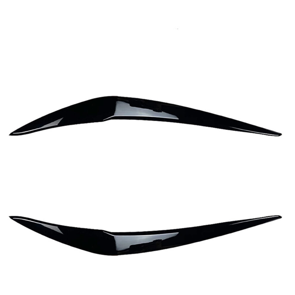 Car Head Eyebrow Eyelid Lamp Eyebrows Compatible With Bmw 1 Series F20 F21 116I 118I 120I 125I M135i M140i(Gloss Black) Light/Black 689788504599