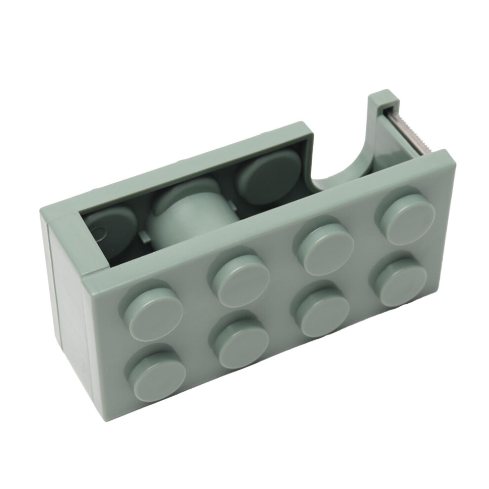 Tape Dispenser Cute Building Block Shape Easy 9121376775147