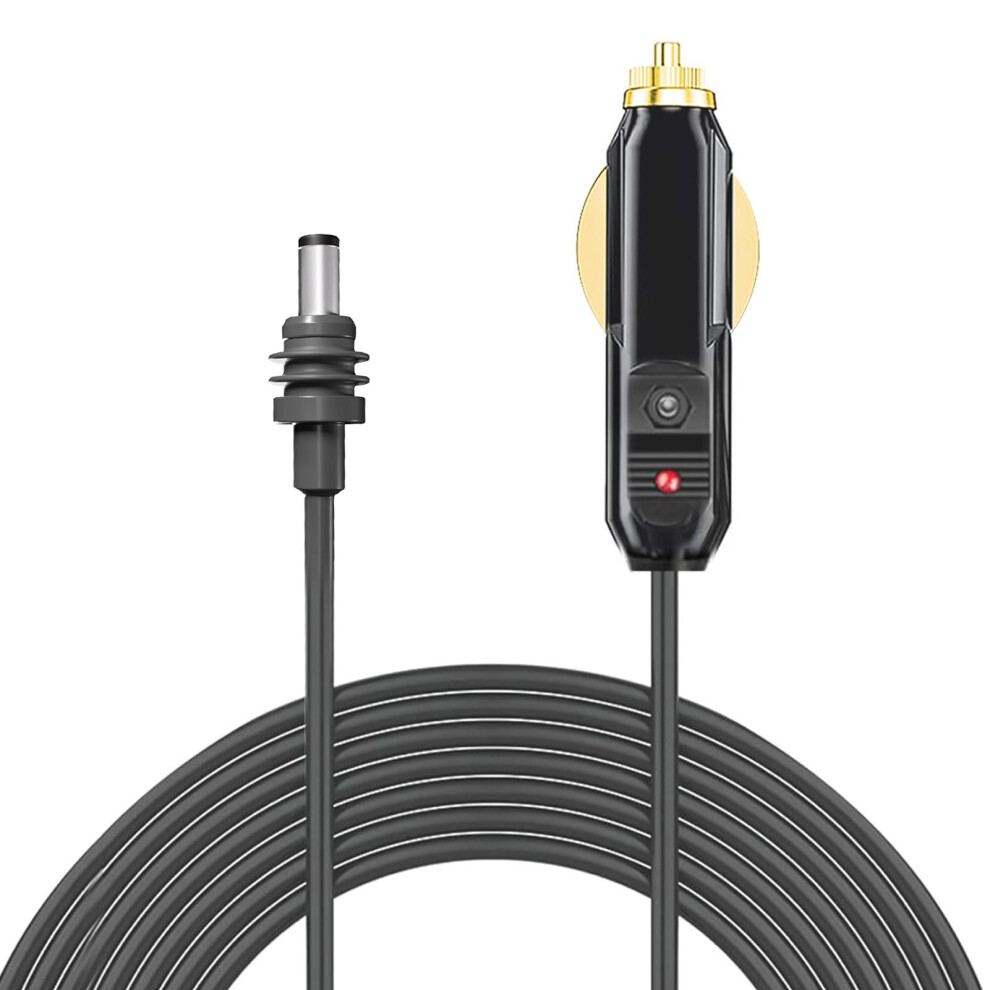 For Starlink Mini 12V Cigarette Lighter Socket To Dc Power Cable, Ip68 Replacement Satellite Cable 18Awg For Cars, Trucks, Buses, Lorries, Boats (5M) 689788504803