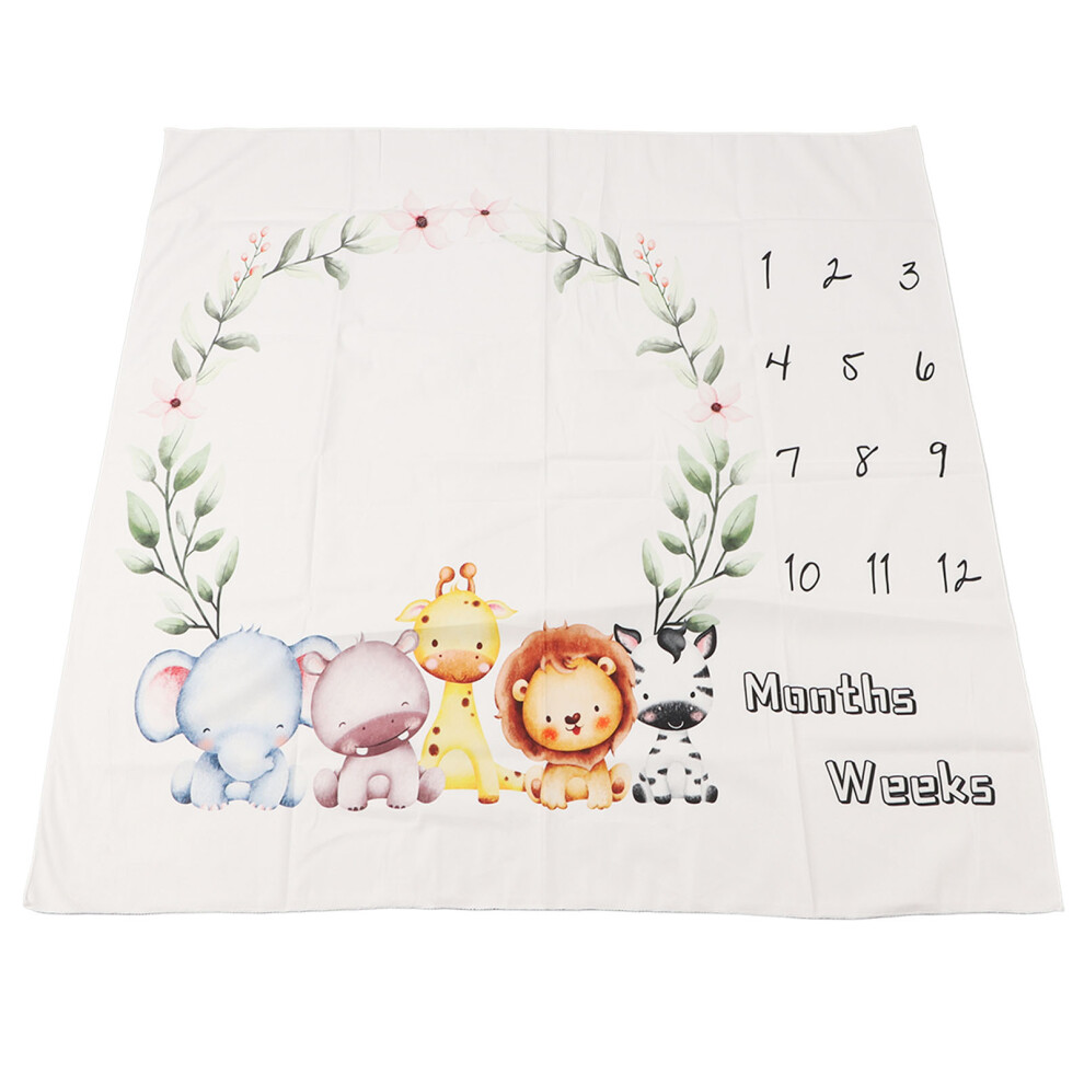 Baby Monthly Milestone Blanket Innovative Garland 9121376775437
