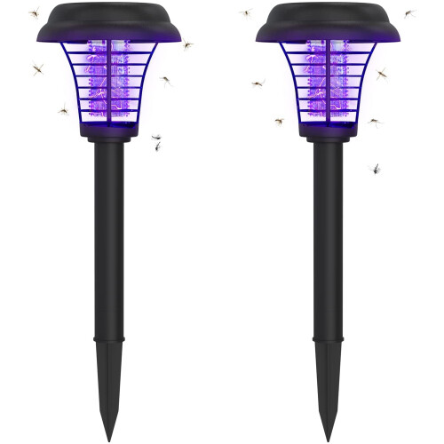 ZAPGUARD Deluxe Solar Light  Bug Zapper