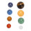 8Pcs Solar System Planets Crystal Stone Finely 6