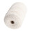 Cotton Thread 3mm 273 Yards Long White Soft 15