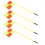 Corner Flags Set for Soccer Field with 4pcs Square 3