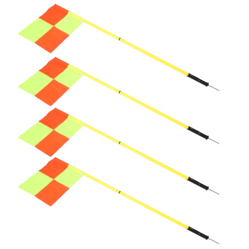 Corner Flags Set for Soccer Field with 4pcs Square 2