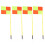 Corner Flags Set for Soccer Field with 4pcs Square 7