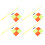 Corner Flags Set for Soccer Field with 4pcs Square 2