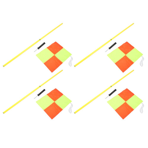 Corner Flags Set for Soccer Field with 4pcs Square 1