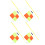 Corner Flags Set for Soccer Field with 4pcs Square 6