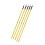 Yellow Agility Poles 1.5m Agility Training Poles 8