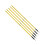 Yellow Agility Poles 1.5m Agility Training Poles 13