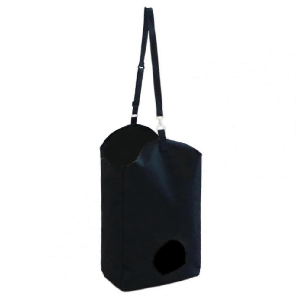 (As show, One size) Horse Feeding Feeder Bag with Neck Strap, Hays Holder Bucket Horse Trailer Horse Feeding Bucket Hays Bag Horse Feed Bag