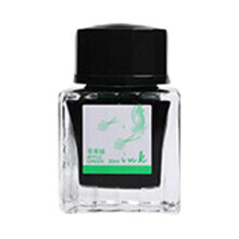 (Fluorescent yellow, One size) 30ml Colorful Fountain Ink Portable Fountain Pen Ink Fountain Pen Writing Ink for Smooth Writing and Artistic Creations Apple green