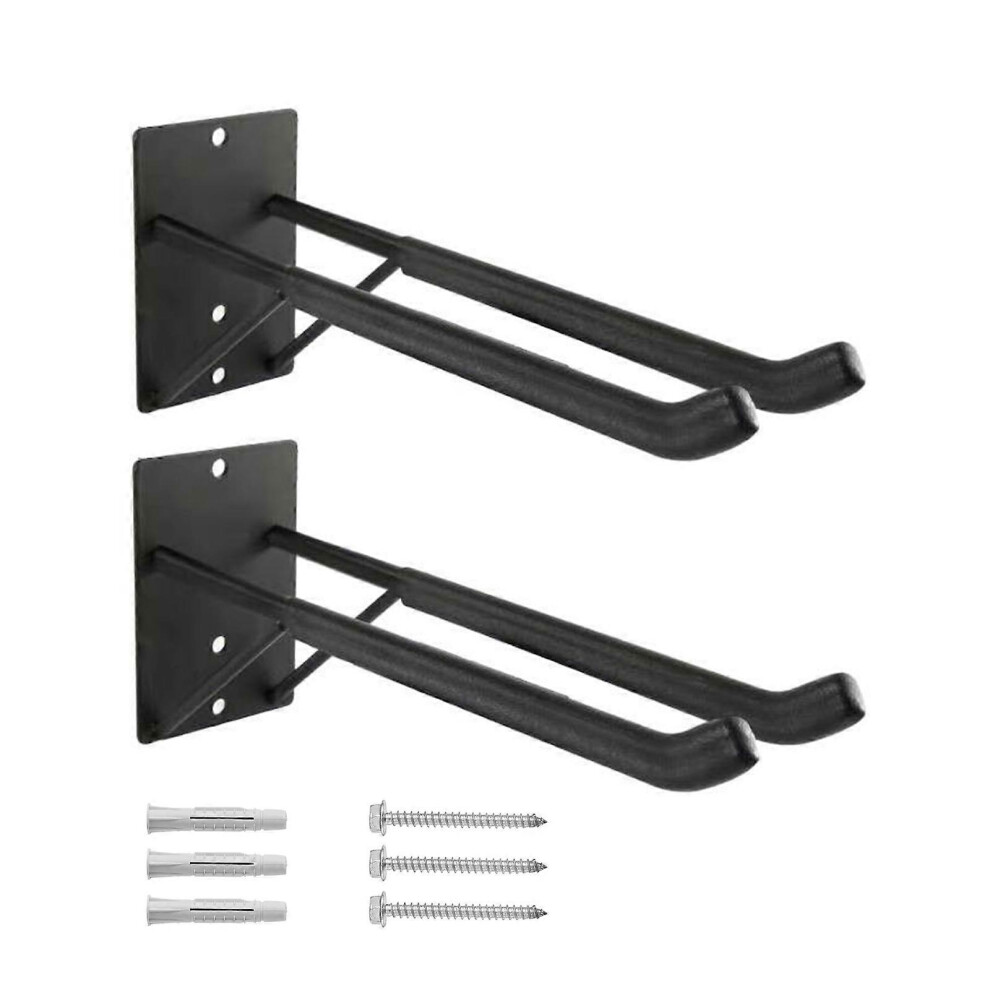 (As show, One size) Heavy Type Wall Hook Universals Wall Mount Garage Organization Equipment for Organizing Tool, Tires  Black