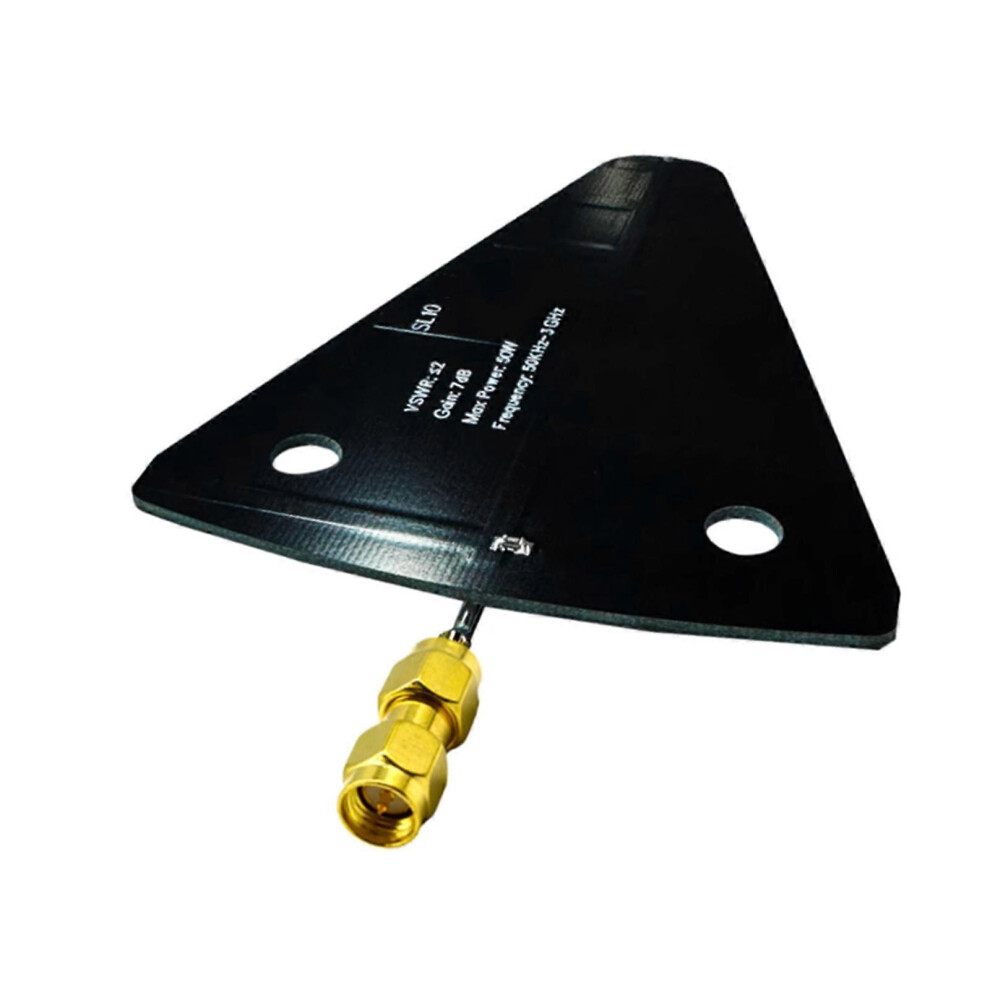 (As show, One size) 7dBi Omnidirectional Antennas Mini Periodic Antennas SMA Male Interface 50K-10.5GHz Microwave UWB Antennas