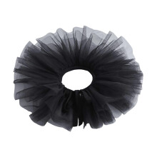 (Blue, One size) Removeable Neck Collar Ruffle Colla for Medieval Fashion Comfortable and Adjustable Ruff Collarfor Historical Activity Black