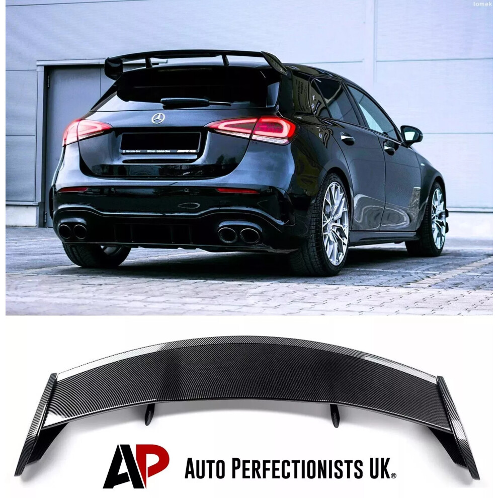 For Mercedes 'A45 Amg Style' A Class W177 Rear Boot Roof Spoiler 2018+ 5061072661426