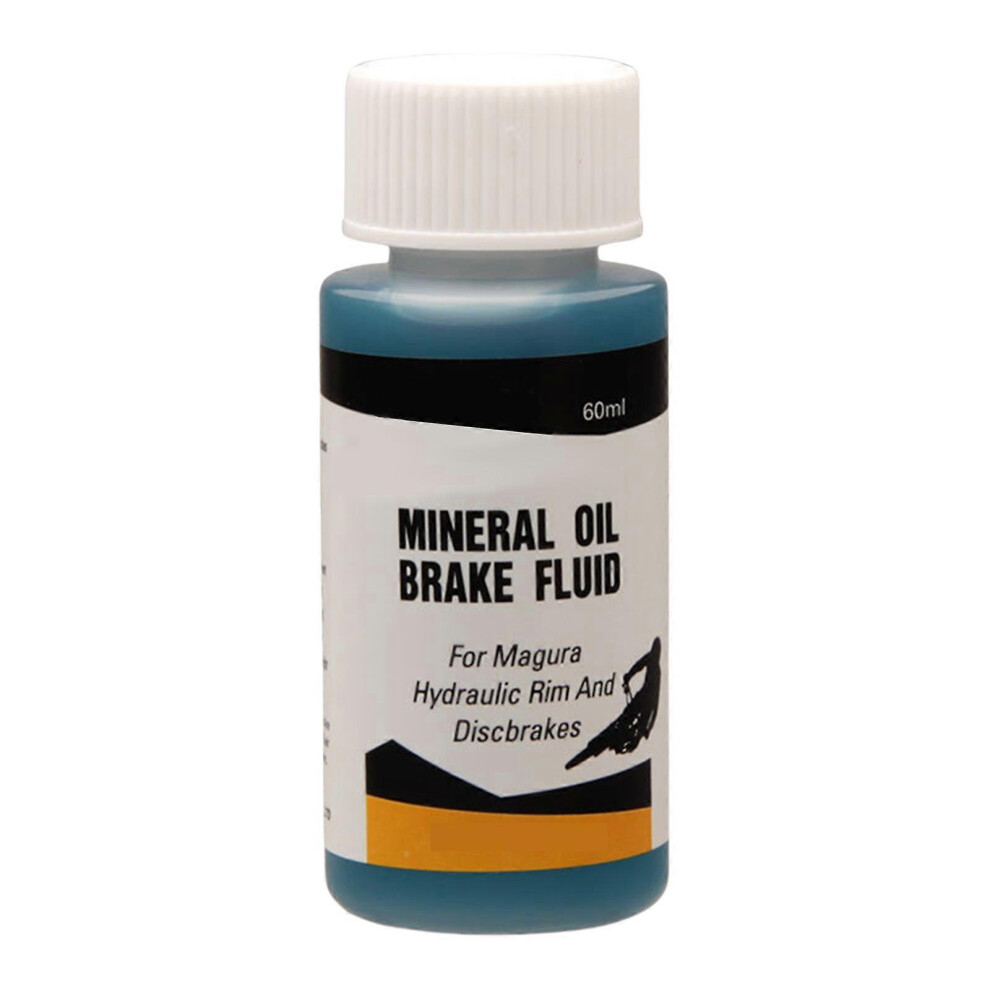 ( 60Ml, One Size) Essential Brake Bleeding Universals Bicycles Hydraulic Disc Brake Mineral Oil For Cyclists And Mechanics Blue