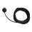 Black Pulley Cable Fitness Pulley System Cable 3