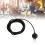 Black Pulley Cable Fitness Pulley System Cable 12