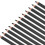 12Pcs Black Colored Pencils Soft Exquisite Luster 15